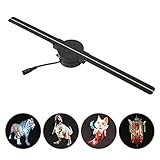 3D Hologramm Projektor, 42CM 224Pcs LEDs 2000x224 3D Hologramm Fan,...