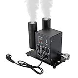 150W Mini Nebelmaschine mit LED Steuerbaren Lichtern, Rauchmaschine mit...