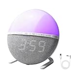 GBKDQQ Tageslichtwecker, Wecker für Tiefschläfer mit 7 Klingeltöne und 7...