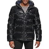 Tommy Hilfiger Herren Down Alternative Hooded Puffer Jacket (Standard and...