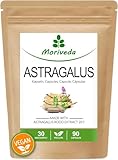 Astragalus Kapseln - Extrakt aus 1600mg Wurzelpulver mit 112mg...