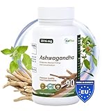 Ashwagandha Kapseln Hochdosiert - 90x Capsules 2016mg je Tagesdosis -...