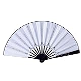 Chinesischer Handfächer mit LED-Licht, beleuchteter Faltfächer für...