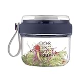 Joghurtbecher, Übernachtung Haferflocken Becher, Joghurt-Parfait mit...
