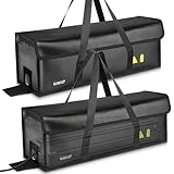 GUOOTU 2 Stück E-Bike Akkutaschen, Feuerfest bis 2300 °C, Wasserdicht,...