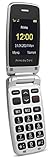 Primo 405 by Doro grau GSM Mobiltelefon (0,3 MP-Kamera, Bluetooth,...