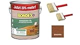 Sanitärshop Baustoffe & Sanitär Set: Bondex Bangkirai Öl 3 Liter -...