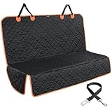 KYG Autoschondecke, Hunde-Autositzbezug für Rücksitz mit 1 Hundesitzgurt,...