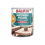 BAUFIX Gartenholz-Pflegeöl lärche, seidenmatt, 1 Liter,...