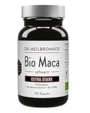 Dr. Heilbronner Bio Maca-schwarz Kapseln Hochdosiert Männerfeuer Superfood...