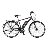 Fischer E-Bike Trekking, VIATOR 1.0 Elektrofahrrad für Herren, RH 50 cm,...