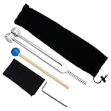 Kueohse Stimmgabel mit Silikon-Hammertasche Zur Heilung, Musikinstrument,...