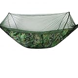 1–2 Personen im Freien Camping Hängematte Fallschirm Stoff hängen Bett...