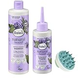 Balea 2er-Set : Shampoo Natural Beauty Erfrischende Kräuter, 400 ml +...