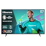 Hisense 65E7NQ 164 cm (65 Zoll) Fernseher, 4K UHD, QLED, HDR10, HDR10+...