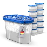 Bestlivings 10er Pack - Raumentfeuchter inkl. 230g Granulat, 550ml...