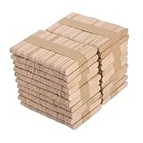 Veemoon 1000 Stück Holz Craft Sticks Glatte Natürliche Bastelstäbe aus...