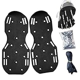 yakermur Rasenbelüfter-Schuhe, Rasenschuhe mit Spikes, robuste...