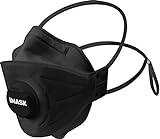iMask FFP2 Maske mit Ventil | Staubmasken Atemschutz Feinstaub | Faltbare...