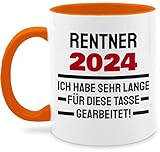 Tasse Tassen 325ml - Rente Geschenk Rentner Tasse - Rentner 2024 - Ich habe...