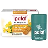 ipalat Halspastillen Honigmild: Bei Heiserkeit & Hustenreiz, besonders...