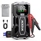 ACEZUK Starthilfe Powerbank 3000A 12V (Bis Zu 7,0L Benzin Oder 5,5L Diesel)...