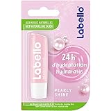 NIVEA Labello Pearly Shine Lippenbalsam angereichert mit natürlichen Ölen...