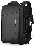 Muzee Business Rucksack Herren, 17 Zoll Laptop Rucksack, Erweiterbarer...