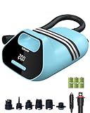 TOPUMP SUP Pumpe Elektrisch Akku TPS300, 7800 mAh 20 PSI Hochdruck...