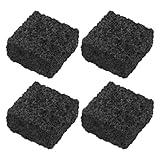 DIYEAH 4er-Set Diffusoren aus schwarzem Lavastein, Aromasteine ​​aus...