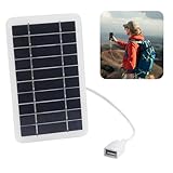 Tragbares 5W 5V Solarpanel mit USB,Anschluss für unterwegs,Solar...
