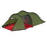 High Peak Trekkingzelt Falcon 4 LW Personen Tunnel Zelt Camping Alu Leicht...