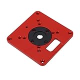 Elprico Aluminium -Router -Tischeinsatzplatte Robuste Konstruktion für...