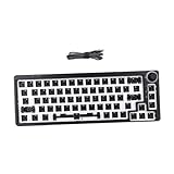 TEHAUX 1Satz DIY Für Mechanische Gaming Tastatur RGB Beleuchtet Hot Swap...