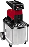 Einhell Elektro-Leisehäcksler GC-RS 60 CB (2800 W, max. 45 mm Aststärke,...