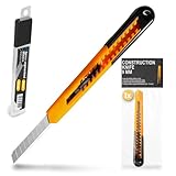 Instalguru Cuttermesser 9 mm Mini Sicherheits-Messer Abbrechmesser...