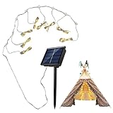 Solar Umbrella with Tilt, Solar Led Offset Umbrella, Led-lit Patio...