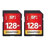 GIGASTONE SDXC-Speicherkarte, 128GB, Prime Serie, 80 MB/s, kompatibel mit...