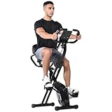 Dskeuzeew Ergometer Heimtrainer Hometrainer Fahrrad Klappbar mit...