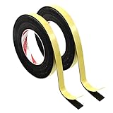 Dichtungsband Selbstklebend, 2 Rollen 10m x 15mm(B) x1mm(D) Selbstklebend...