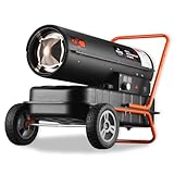 FUXTEC Diesel Heizgebläse DH116 - Heizleistung bis 30 kW, 720 m³/h...