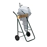 Relaxdays Außenborder Ständer, Lagerung & Transport, Langschaft...