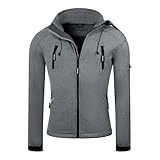 PAULGOS Herren Softshell Jacke Outdoor Funktionsjacke Freizeitjacke,...