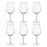 alpina Weingläser Rotwein - Weingläser Set 6 Teilig - Weinglas 53cl -...