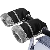 LUZOON Handwärmer Kinderwagen Handschuhe Stroller Handmuff mit Warme...