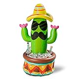 JOYIN 91,4cm aufblasbarer Kaktuskühler mit Sombrero-Hut für Partys,...