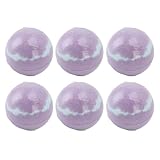 6 Stück Schaumbadkugeln, Bubble Bath Balls Lavendel Extrakt Ätherische...