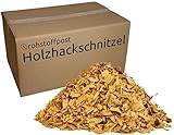 Hackschnitzel 100 L - Holzhackschnitzel Natur als Unkrautschutz Mulch...