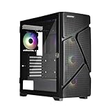 Enermax MarbleShell Mesh MS31 ARGB Midi Tower Gaming-PC-Gehäuse - 4x PWM...