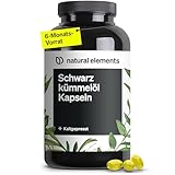 natural elements Schwarzkümmelöl (original Nigella sativa) – 400...